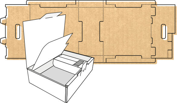 Conception de plans et fabrication d'emballages carton en carton ondulé sur-mesure